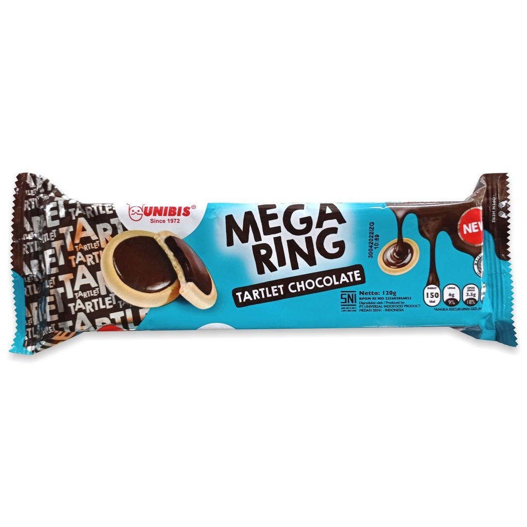 

UNIBIS Mega Ring Tartlet Choco 120gr