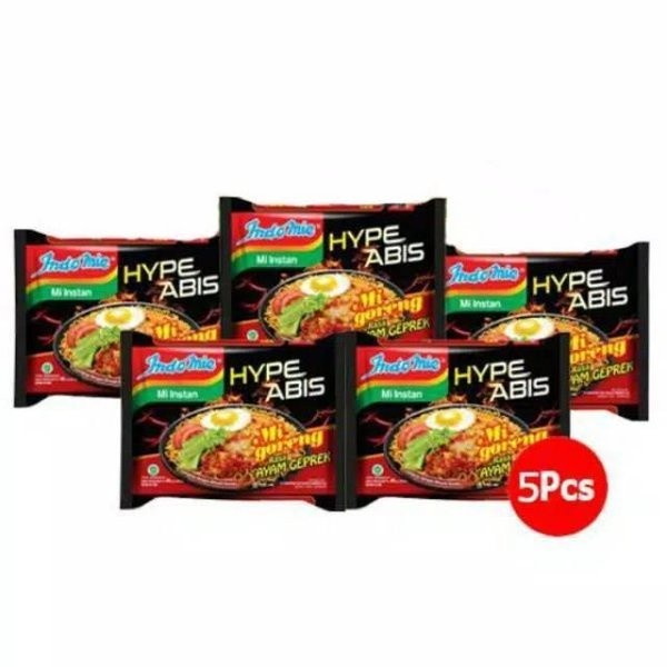 

INDOMIE Mie Goreng Rasa Ayam Geprek 5 pcs x 85gr