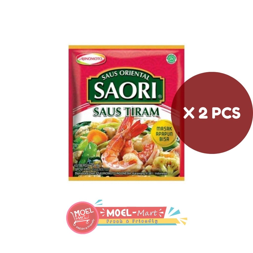 

SAORI Saus Tiram Sachet 2pcs x 23ml