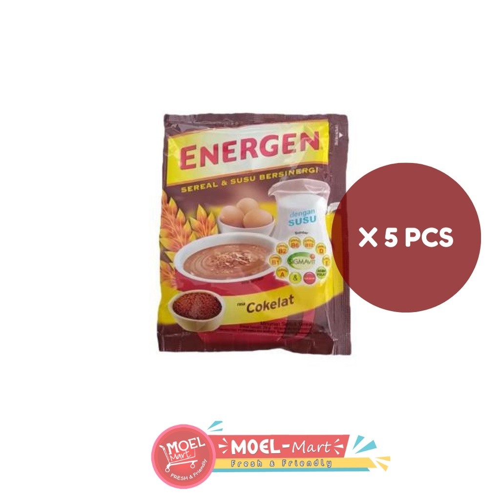 

ENERGEN Coklat Sachet 5pcs x 29gr