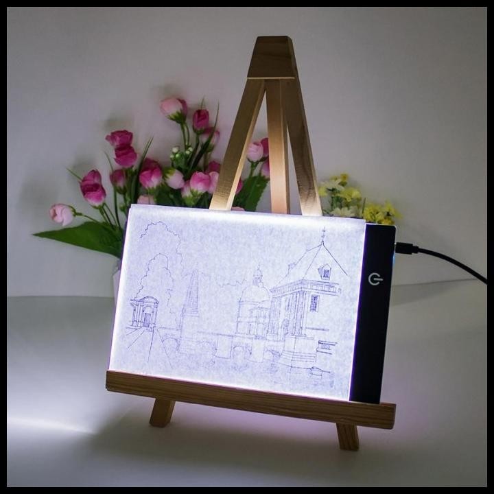 

TERMURAH DRAWING TRACING BOARD LED A4/A3 COPY BOARD PAPAN LED JIPAK GAMBAR !!