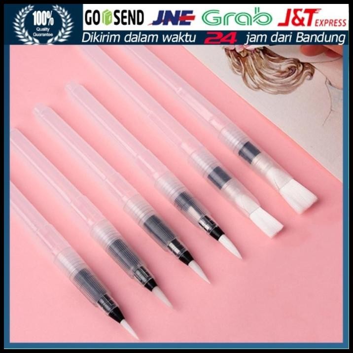 

BEST DEAL 6PCS/SET KUAS LUKIS CAT AIR + CASE / WATERCOLOUR / WATER BRUSH PEN !!!!!!!