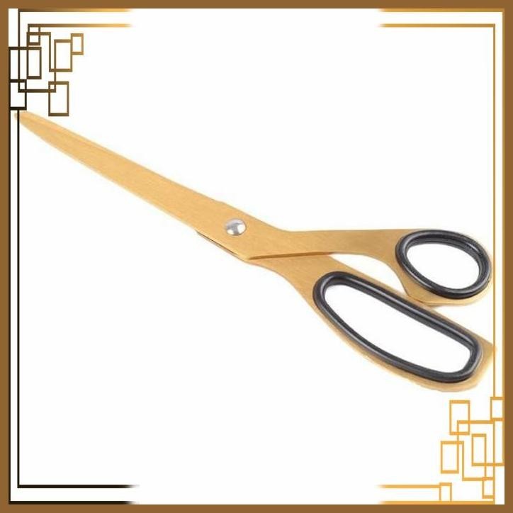 

[GSM] Gunting Emas Serbaguna Stainless Steel Gold Scissor Gaya Vintage Impor