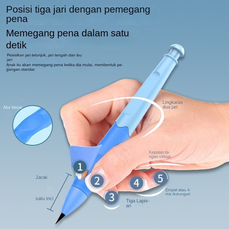 

Pensil Propelling, Timbal Konstan, Pegangan Pensil Posisi Benar Anak-anak
