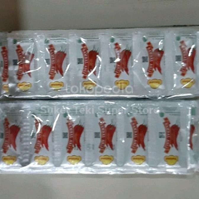 

Saus Sambal Sachet NASIONAL 9gr x 24 Sachet per pack