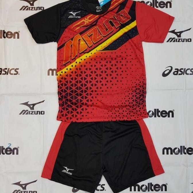 Jersey Kaos Setelan Baju Olahraga Voli / Volley Mizuno MZ11 polos