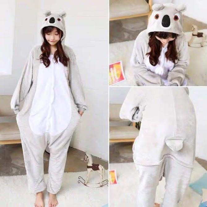 Kostum Onesie Koala Bear Beruang Piyama Baju Tidur