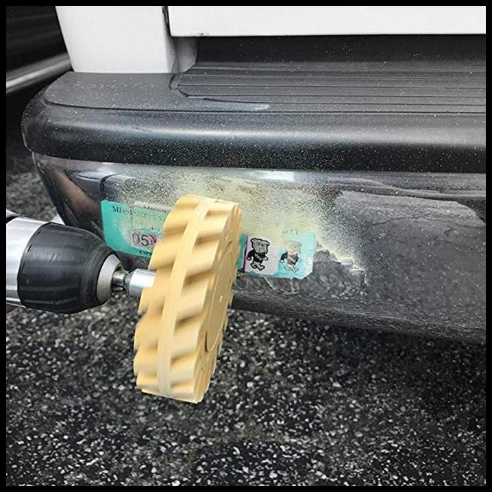 

DISKON RUBBER ERASER WHEEL CAR RODA KARET PENGHAPUS LEM 4INCH STICKER REMOVER !!!!!!!
