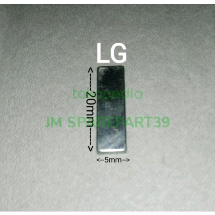 Magnet pintu mesin cuci LG top loading