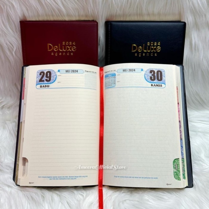 

A. BUKU AGENDA DELUXE - AGENDA KERJA 2024 KERTAS KREM DAN PUTIH /