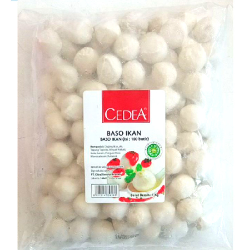 

Cedea Bakso Ikan isi 100pcs 1000gr - Depo Frozen Airmadidi