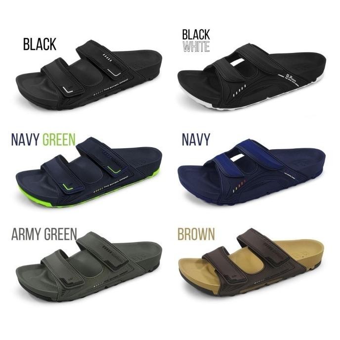 Sandal Selop Pria Gold Pigeon Drainage Void G1545M