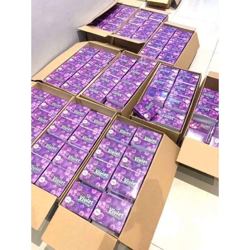 

violet minuman serbuk rasa anggur