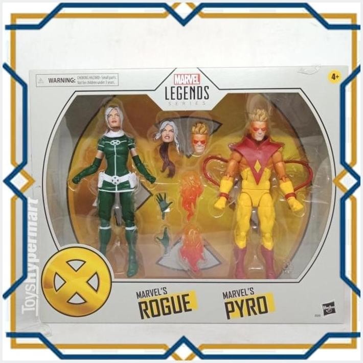 [THY] ORIGINAL ROGUE AND PYRO MARVEL LEGENDS HASBRO