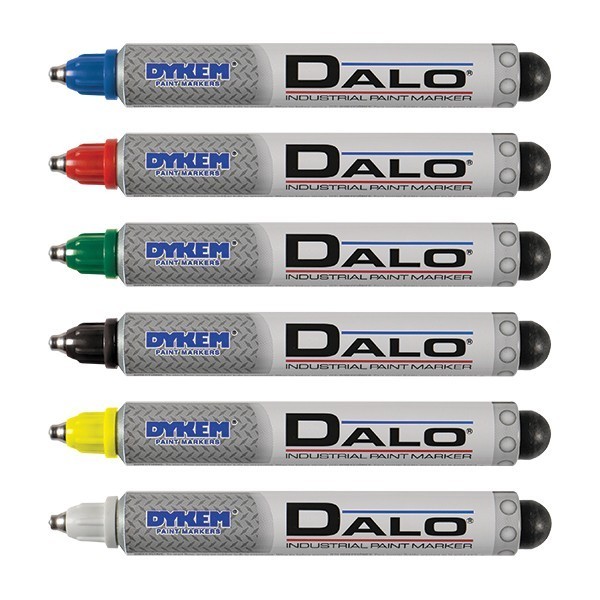 

Dalo Dykem White Marker Stainless Heavy Duty Spidol Besi Permanent