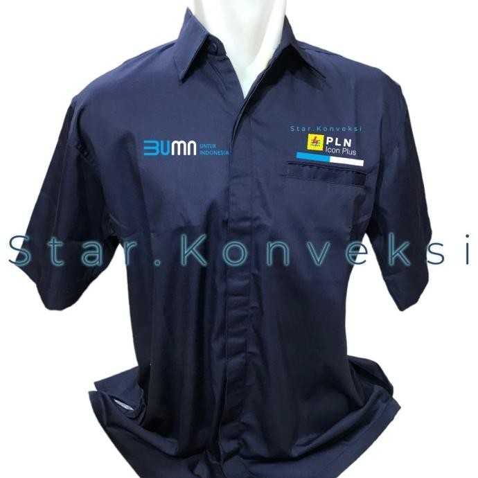 Seragam Kemeja Pdh Baju Icon Plus Pln Icon Plus Bumn Pln Icon Plus