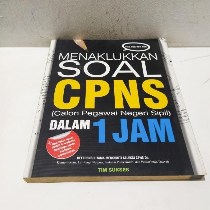 

Buku Obral Super Murah - Buku Menaklukkan Soal CPNS Dalam 1 Jam