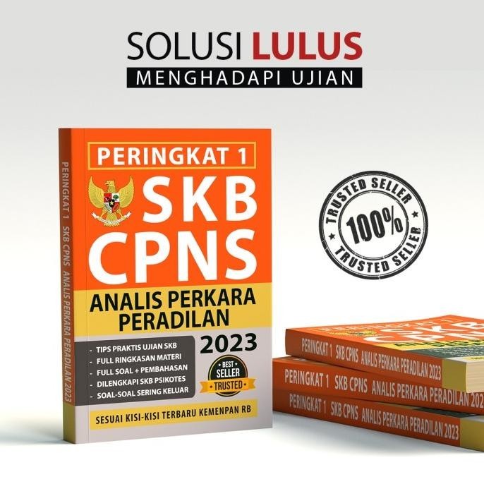 

Buku SOAL SKB CPNS ANALIS PERKARA PERADILAN 2023