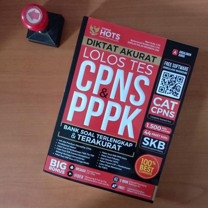 

BUKU LOLOS TES CPNS & PPPK TERLENGKAP DAN TERAKURAT