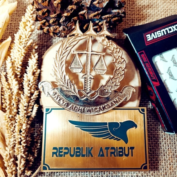 Logo/Emblem Kejaksaan Untuk Plat Nomor Mobil