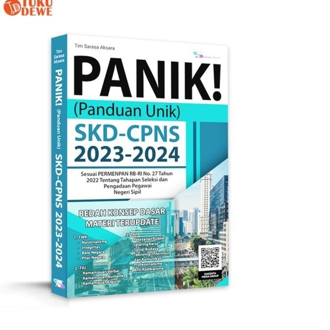 

Buku Tes CPNS - PANIK! (Panduan Unik) SKD-CPNS 2023-2024