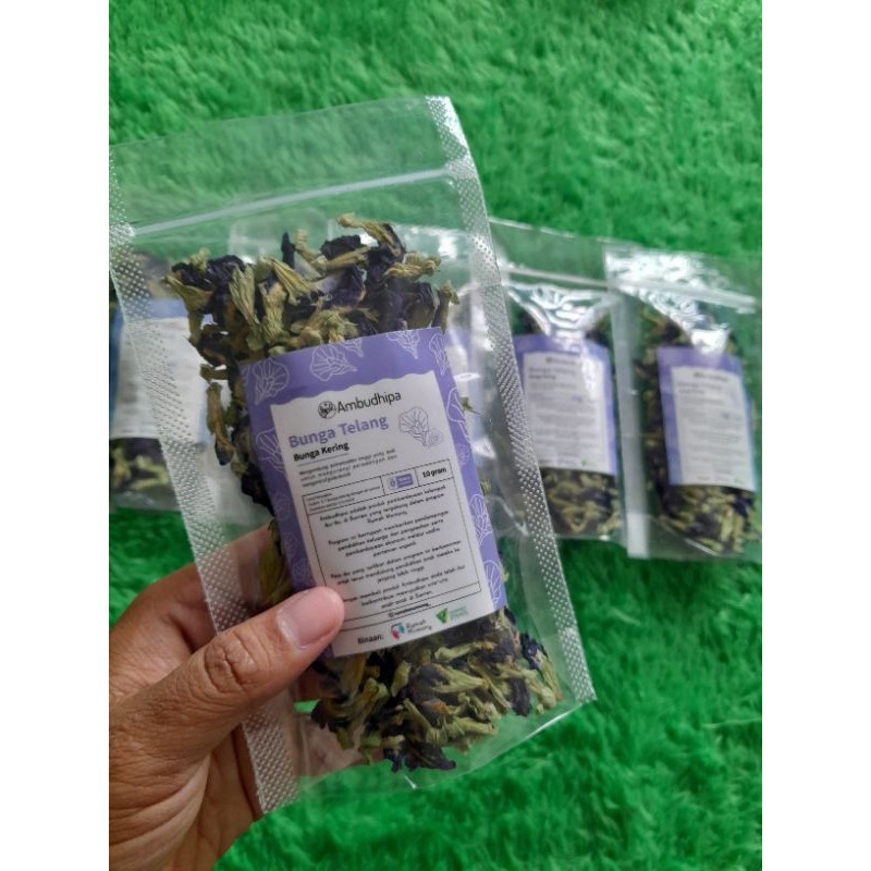 

TEH BUNGA TELANG KERING / 10 GRAM
