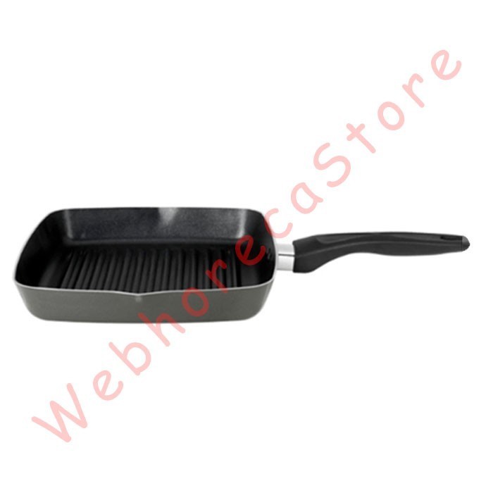 Seagull Gladiator Griddle Grill Teflon 24Cm/ Panggang Steak Ikan