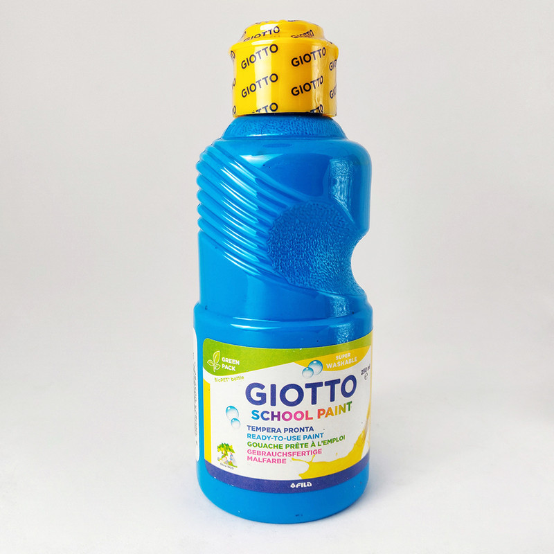 

Giotto Schoolpaint 250 Ml, Cyan