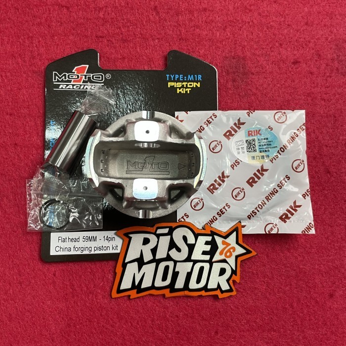 PISTON MOTO 1 59 PEN 14 M1R FORGED