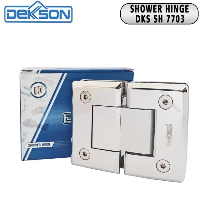 Dekkson Shower Hinge 7703 Gg 180 / Engsel Pintu Kaca Shower Dekson