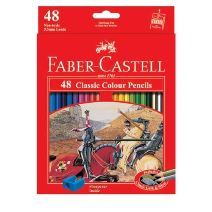 

Pensil Warna Faber Castell 48 Warna Panjang