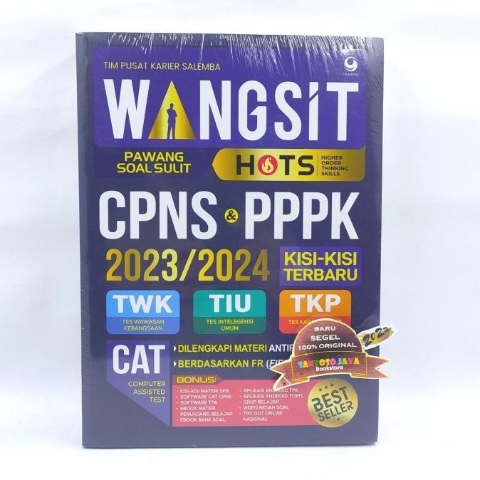 

Buku WANGSIT - Pawang Soal Sulit HOTS CPNS & PPPK 2023/2024