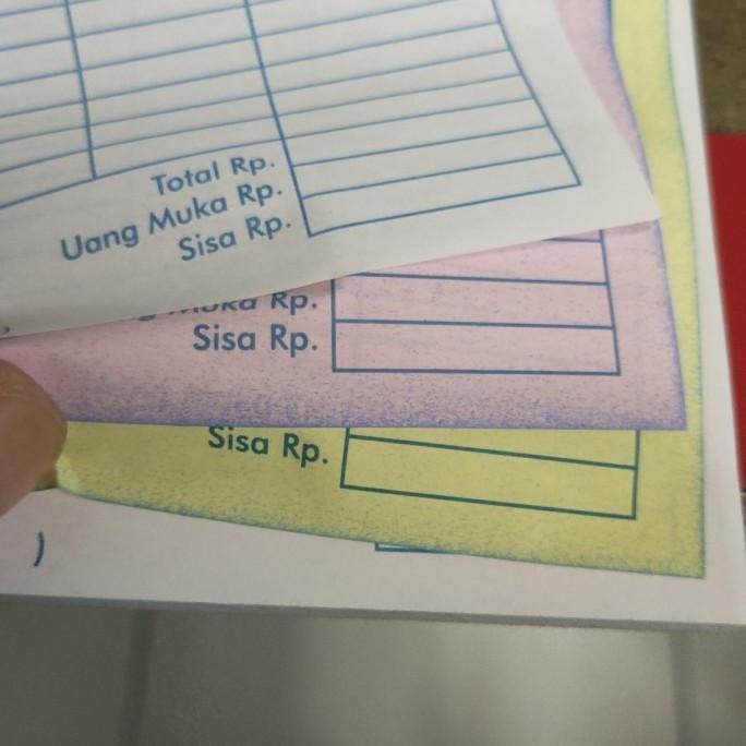 

Nota Kwitansi Surat Jalan Faktur Custom (1Rim)