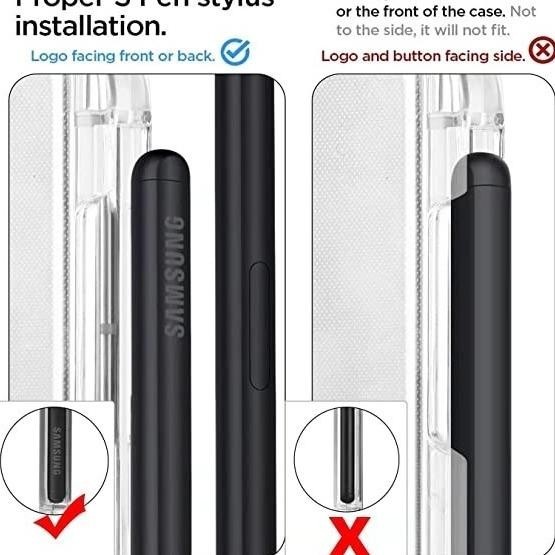 Soft S-Pen Holder Case Samsung S21 Ultra S21 Ultra Case