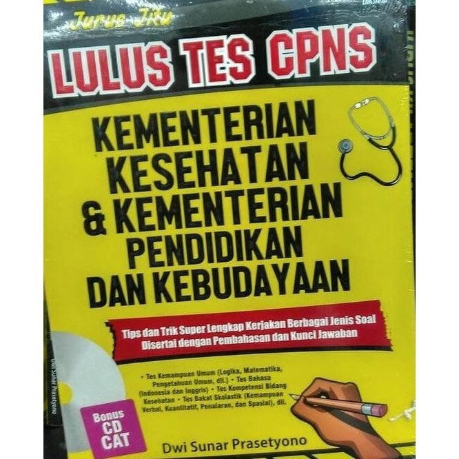 

HOT SALE BUKU JURUS JITU LULUS TES CPNS KEMENTERIAN KESEHATAN DAN