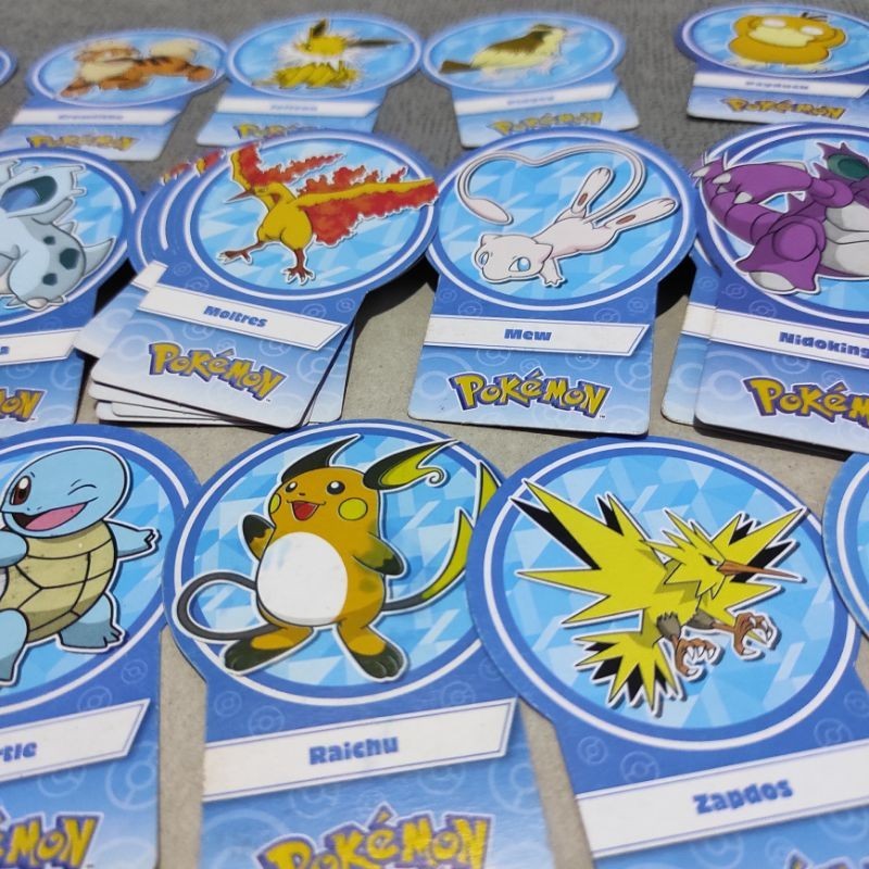 kartu choki choki pokemon biru  terbaru 2024 mew