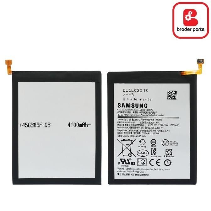 New Baterai Samsung A20 / A30 / A50 / A30S / A50S Eb-Ba505Abu Original