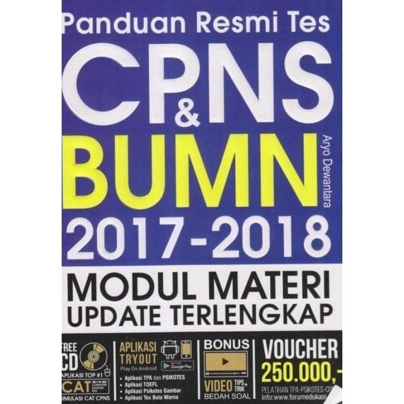 

PANDUAN RESMI TES CPNS & BUMN 2017 2018