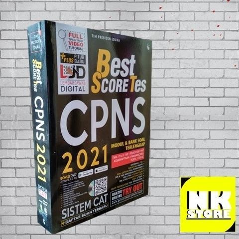

BUKU TES CPNS & BUMN BEST SCORE TES CPNS 2021 SISTEM CAT DAN BANK SOAL