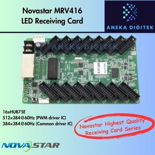 Novastar MRV416 LED Receiving Card RC Videotron HUB75 MRV366 MRV316