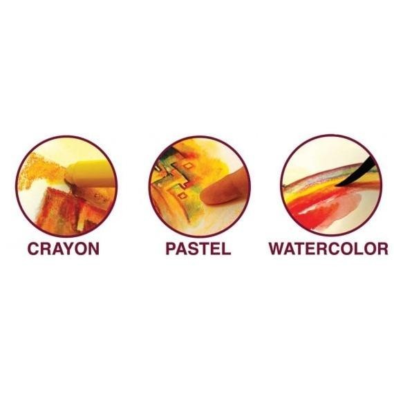 

New Product - Pensil Warna (3 In 1) Colorix Silky Twisters 12 Color