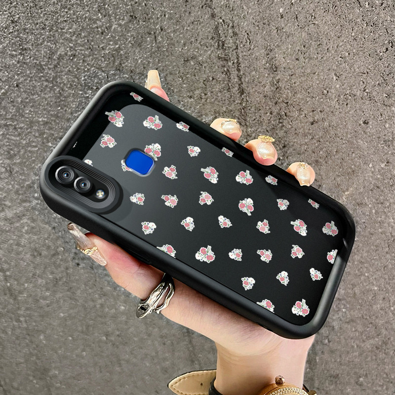 Casing Hp VIVO Y95 Y93 Y93s Y91 Y91i Case hp lembut motif cesing bunga Casing Anti drop dan Kesing k