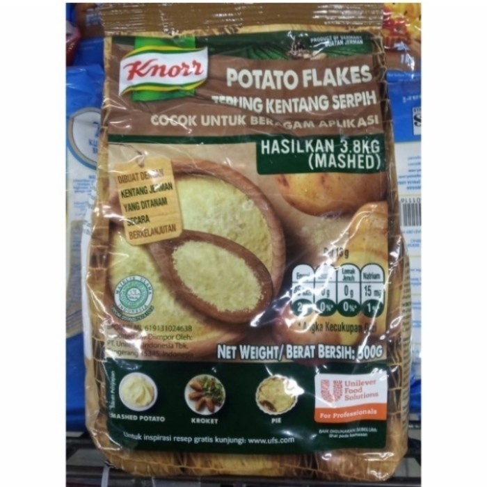 

Terbaru Knorr Potato Flakes 500 Gr Tepung Promo Terlaris