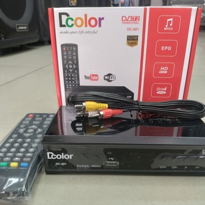 Terbaru Stb Set Top Box Dcolor Dc001 Apple Merah Dvb T2 Hdtv Vdr Tv Mediadigi Promo Terlaris