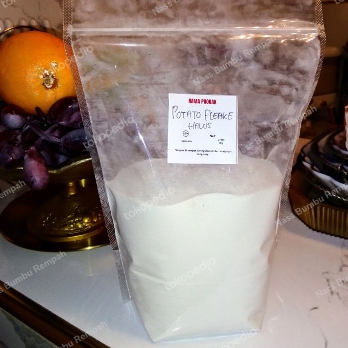 

Terbaru Potato Flakes Halus 1 Kg / Potato Powder Promo Terlaris
