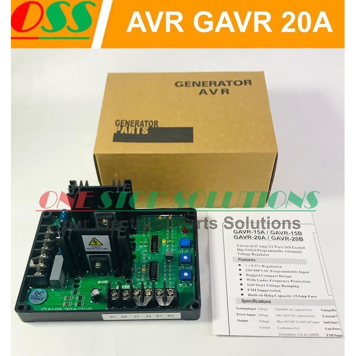 Avr Genset Gavr20A / Avr Generator 20A