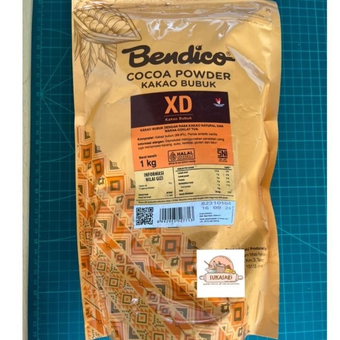 

Bendico XD cocoa powder 1 kg / Cacao powder coklat bubuk xtra dark