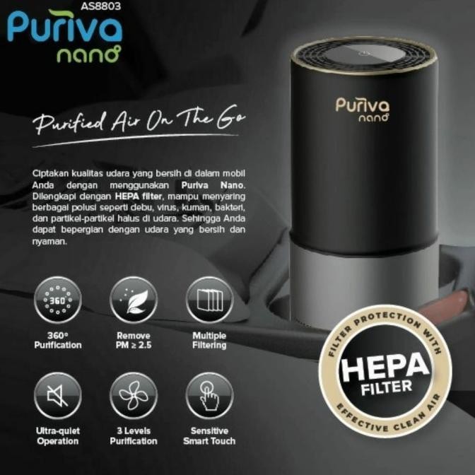 Air Purifier Advance Hepa Filter Di Mobil