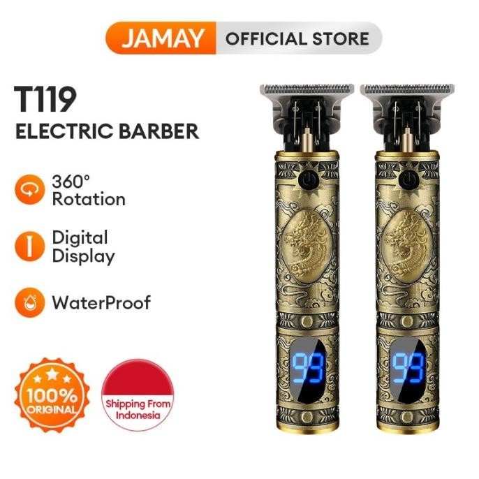 Jamay T99 Gunting Rambut Portabel Gunting Rambut Listrik