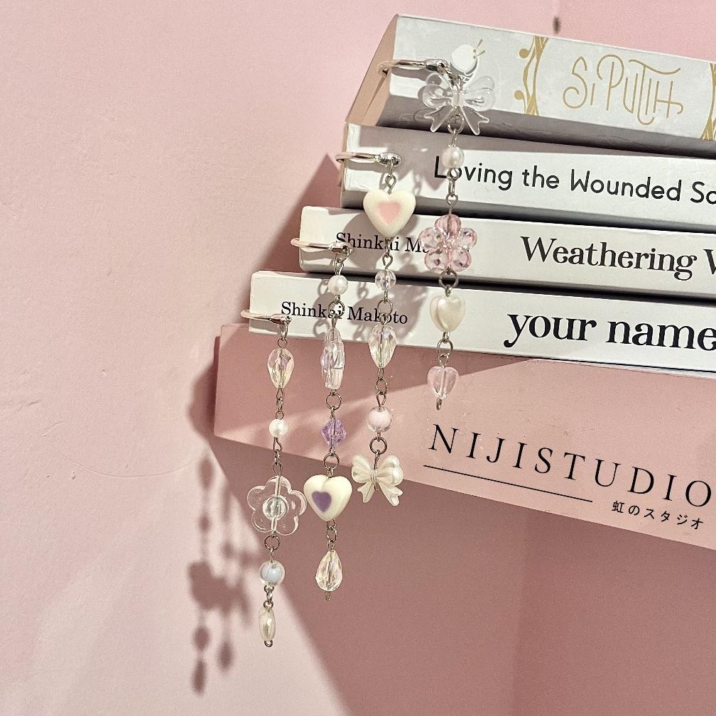 

ad-3 fairy coquette beads bookmark | penanda buku Berkualitas